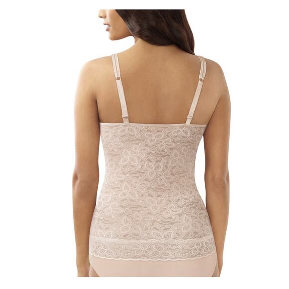 NWT Bali Lace Smooth Pink Control Body~Tummy Control XL - Picture 2 of 11